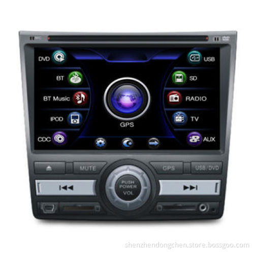 Car DVD Player with 800 x 480 Pixels Resolution, Built-in Bluetooth and GPS